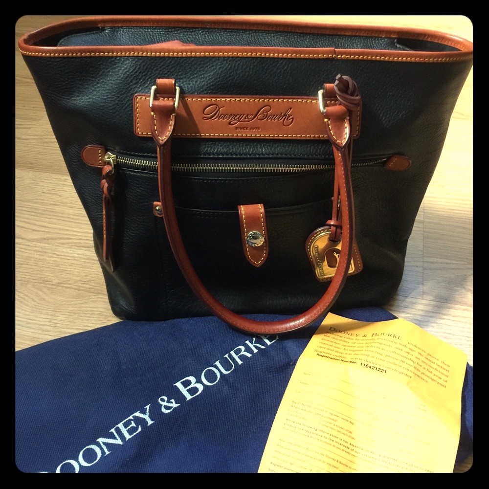 Authentic Dooney & Burke tote bag