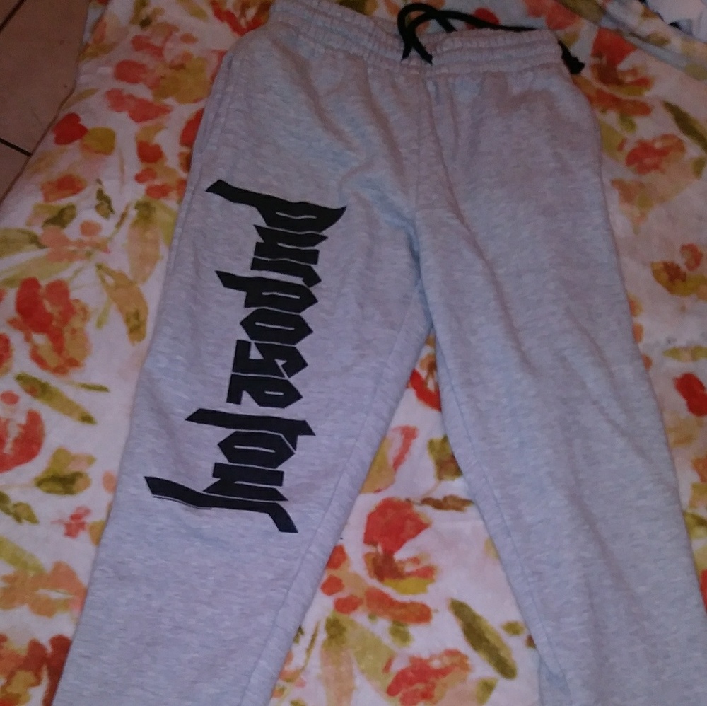 Justin bieber sweatpants
