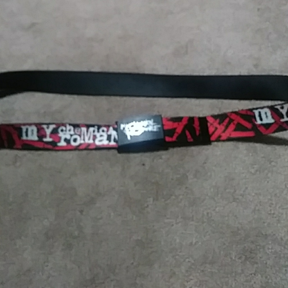 My chemical romance seat belt belt