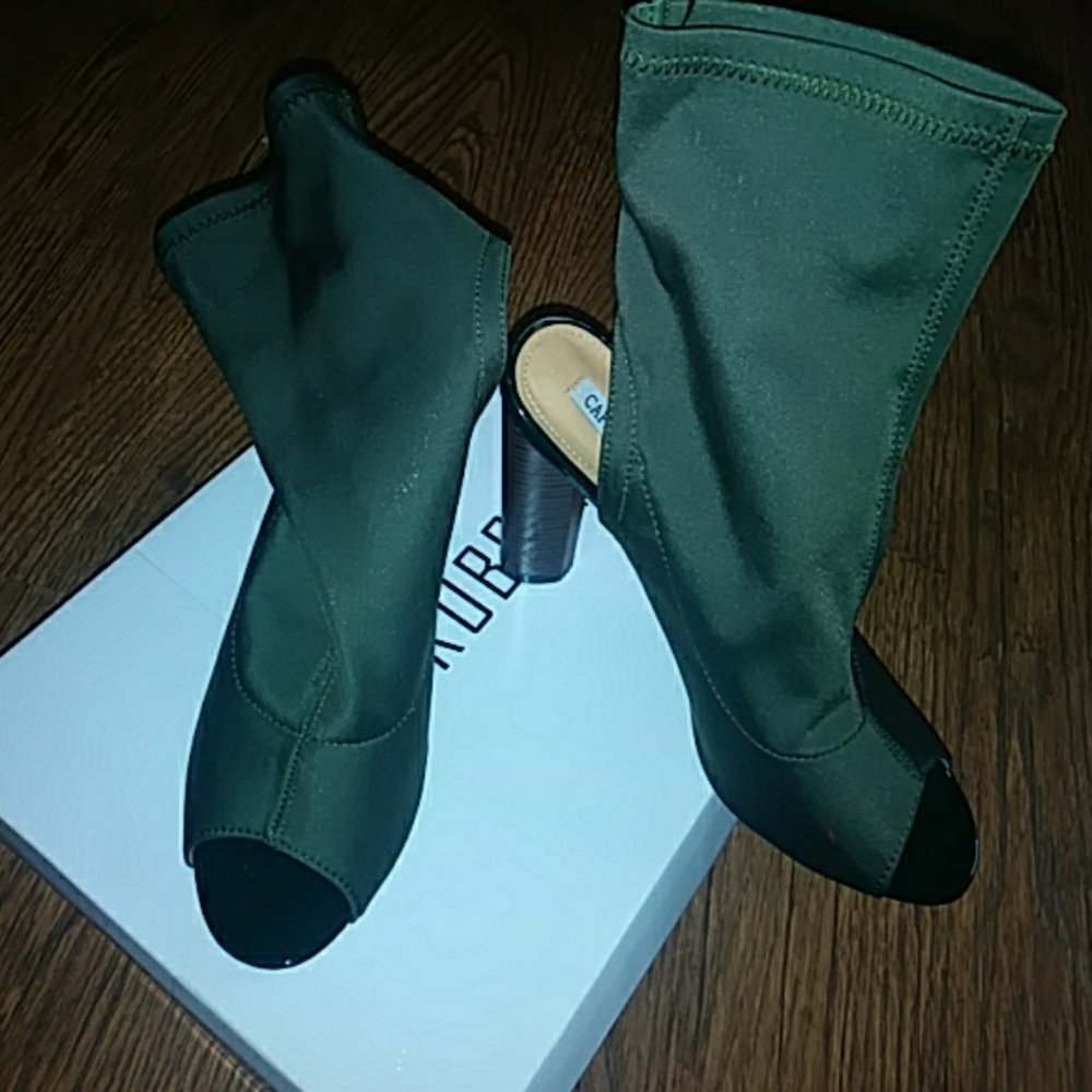 Cape Robbin Olive Green Heel