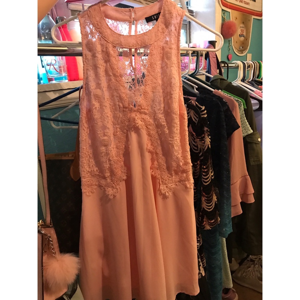 Pink dress