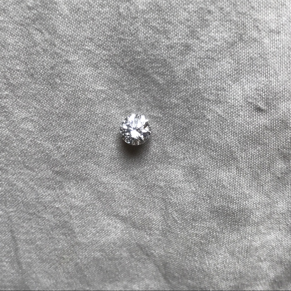 0.70 Carat Diamond Certified Round SI2 Color G - Picture 2 of 4
