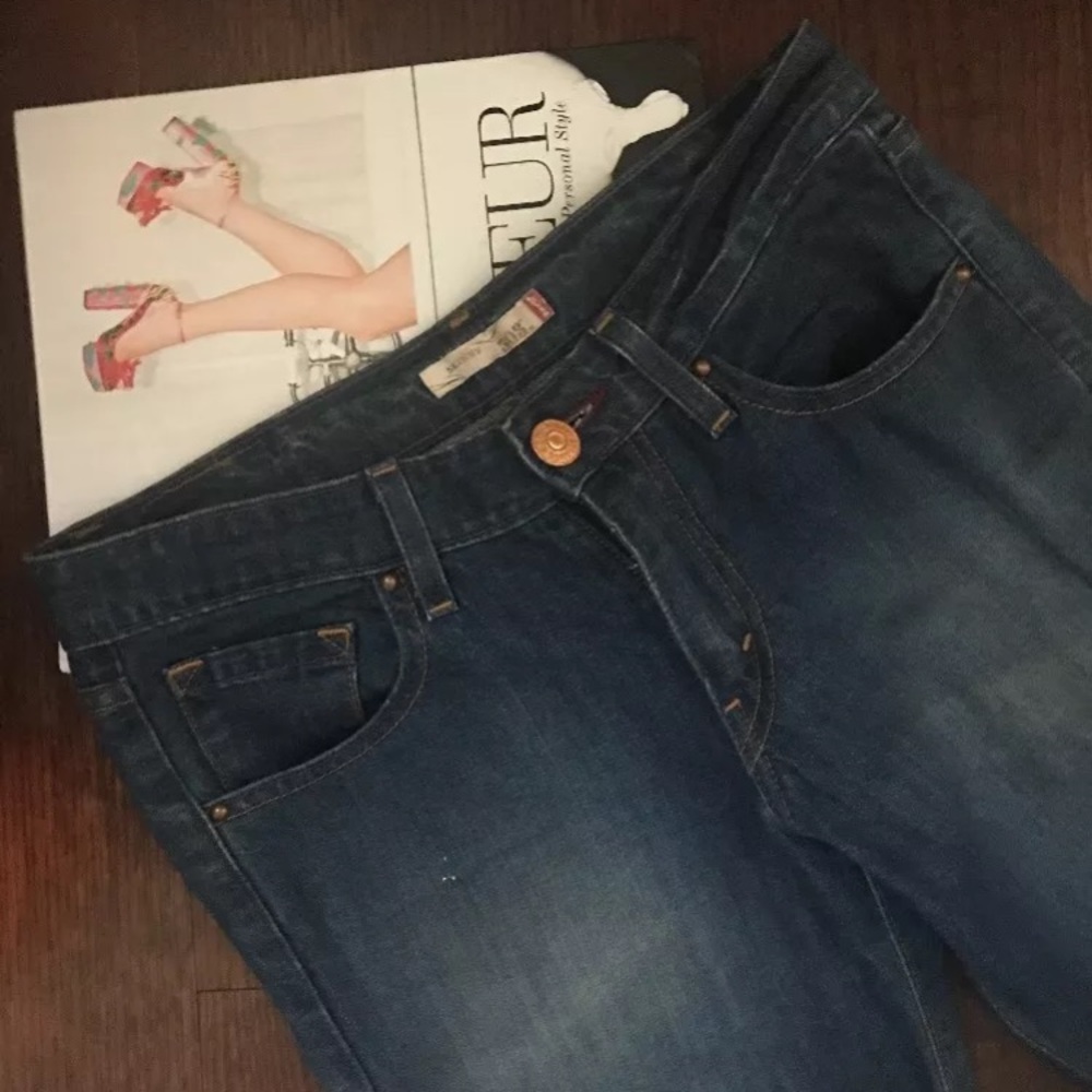 Levi's Denim Straight Leg Jeans