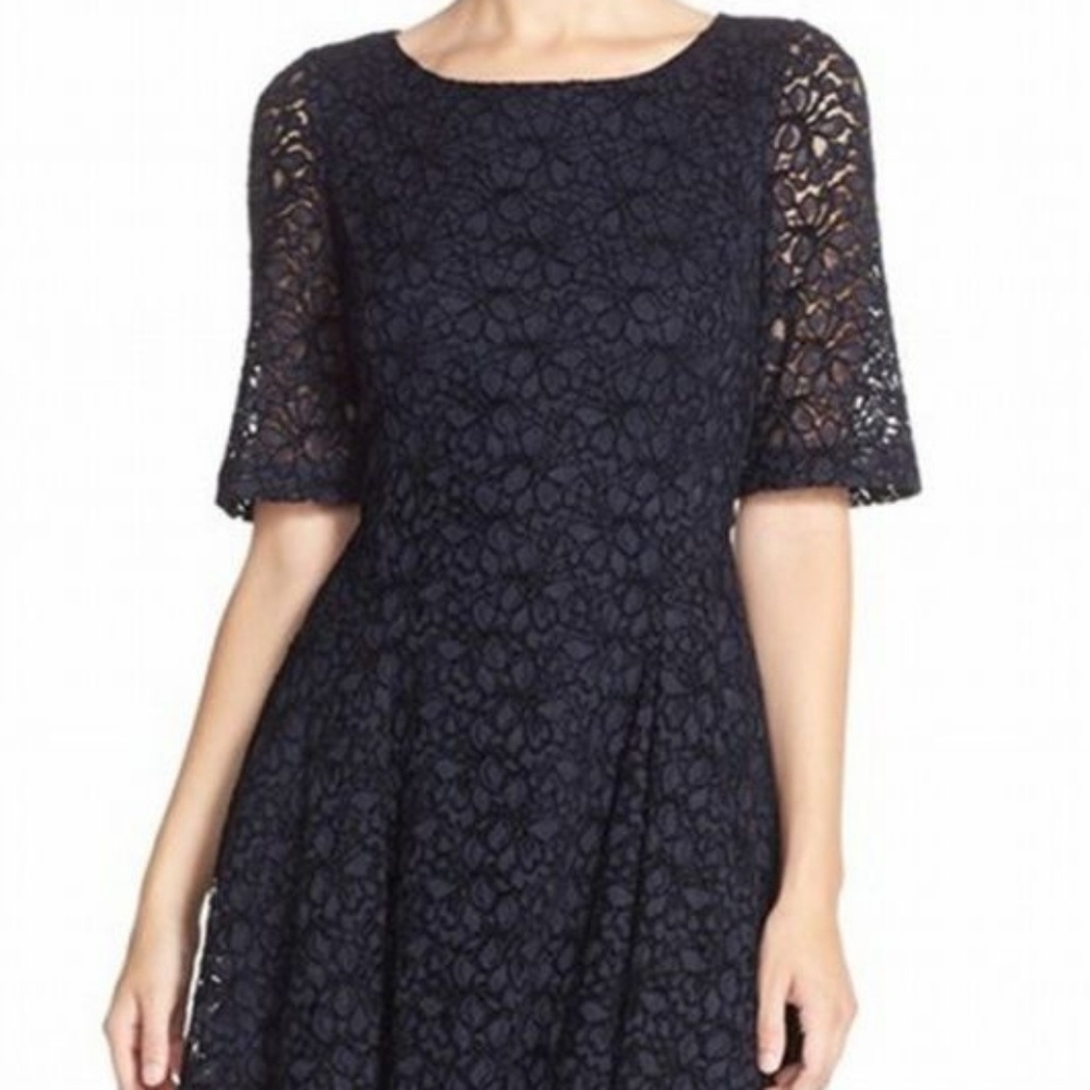 Betsey Johnson NEW with tags, Navy Dress Size 10