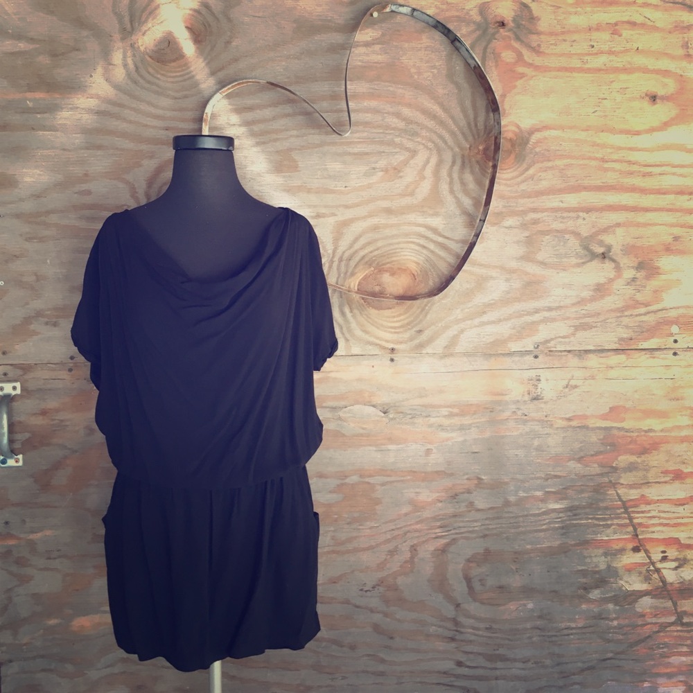 EUC forever21 black tunic/dress