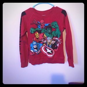 Marvel long sleeved shirt