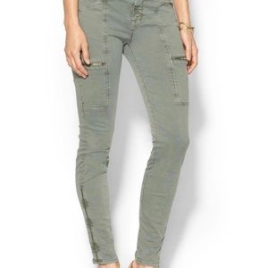 Kassidy skinny zip utility pants