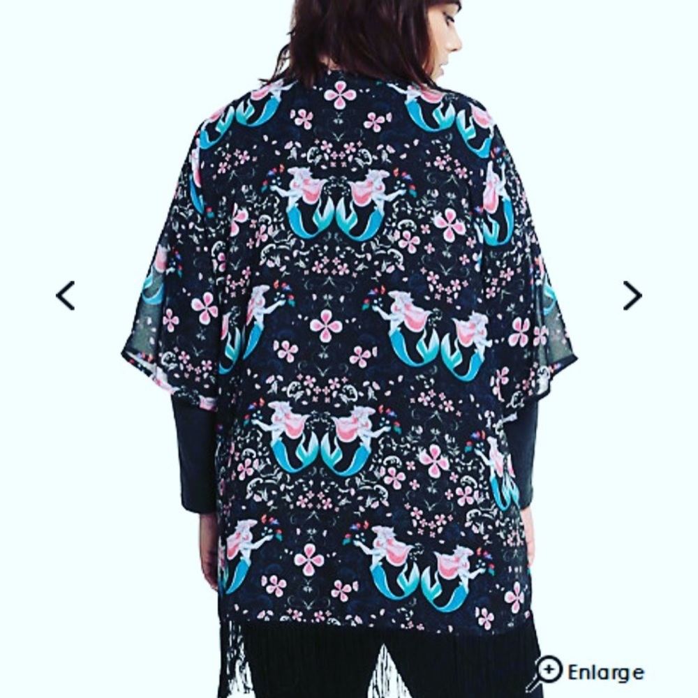 Ariel Water Color Kimono Plus Sz 4
