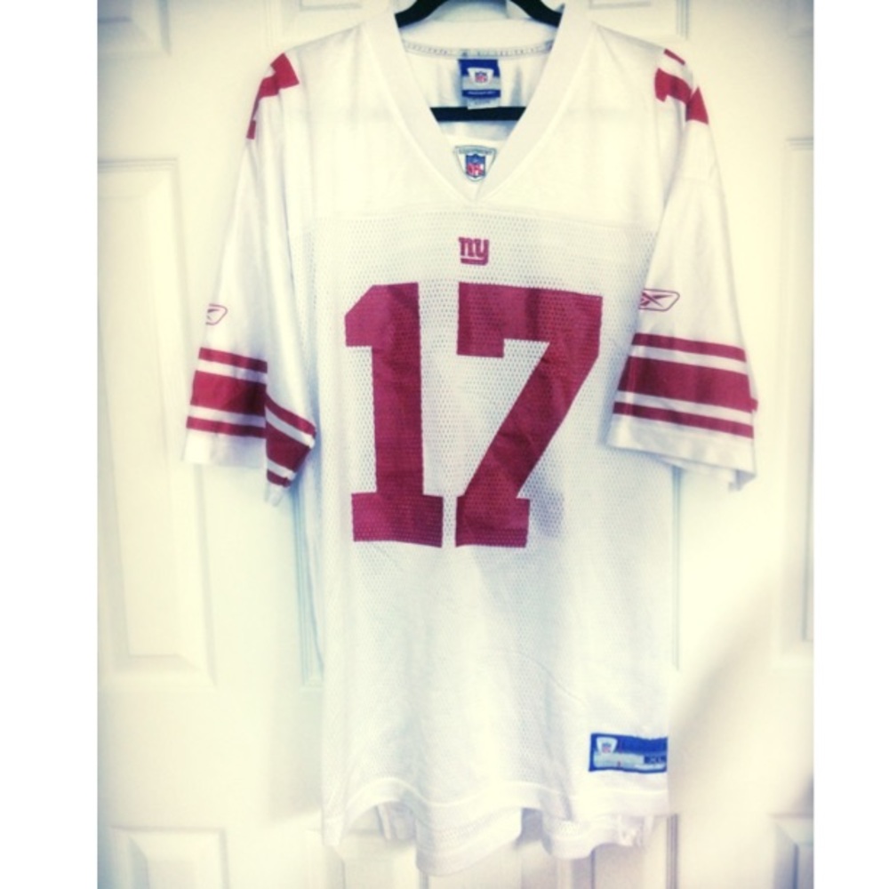 New York Giants #17 Burress Football Jersey