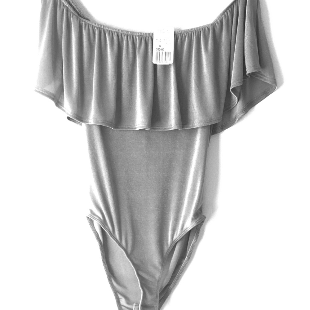 Forever 21 Gray  Bodysuit
