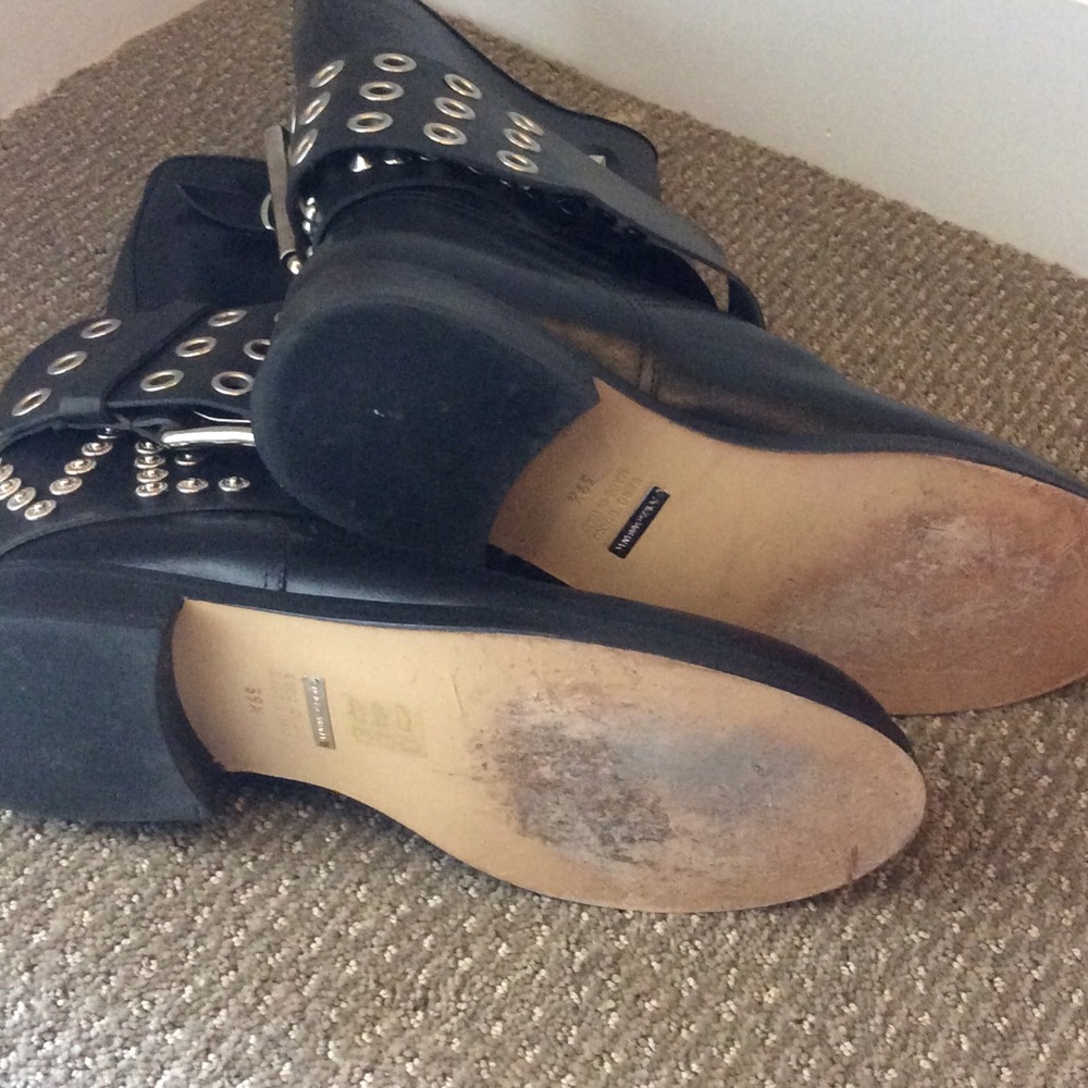 Dolce and Gabbana Studded Black Boots - Picture 3 of 6