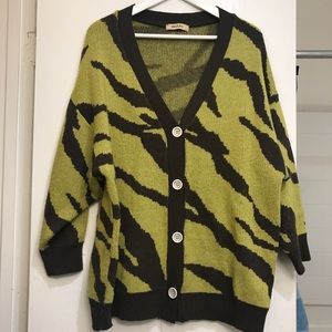 Oversized Cardigan Sweater