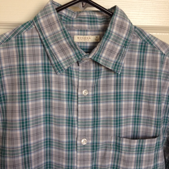 NWOT Sonoma Button Down - Picture 3 of 4