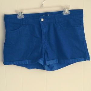 Forever 21 navy blue jean shorts
