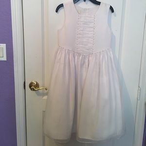 Girls white dress