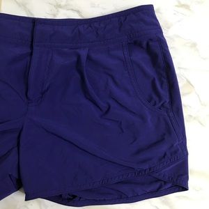 Athleta Amalfi Blue Wahina Shorts - sz 4