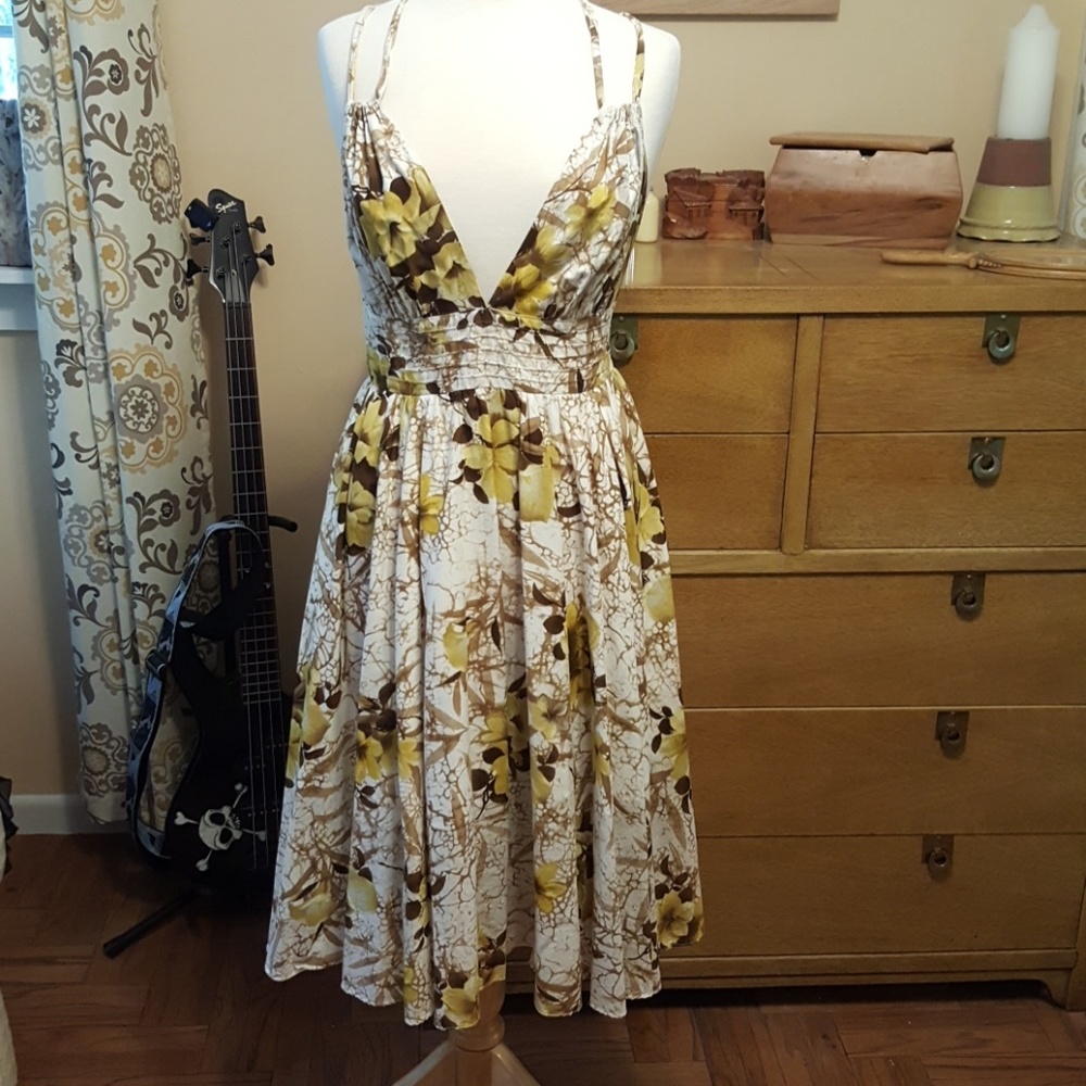 Lapis retro dress