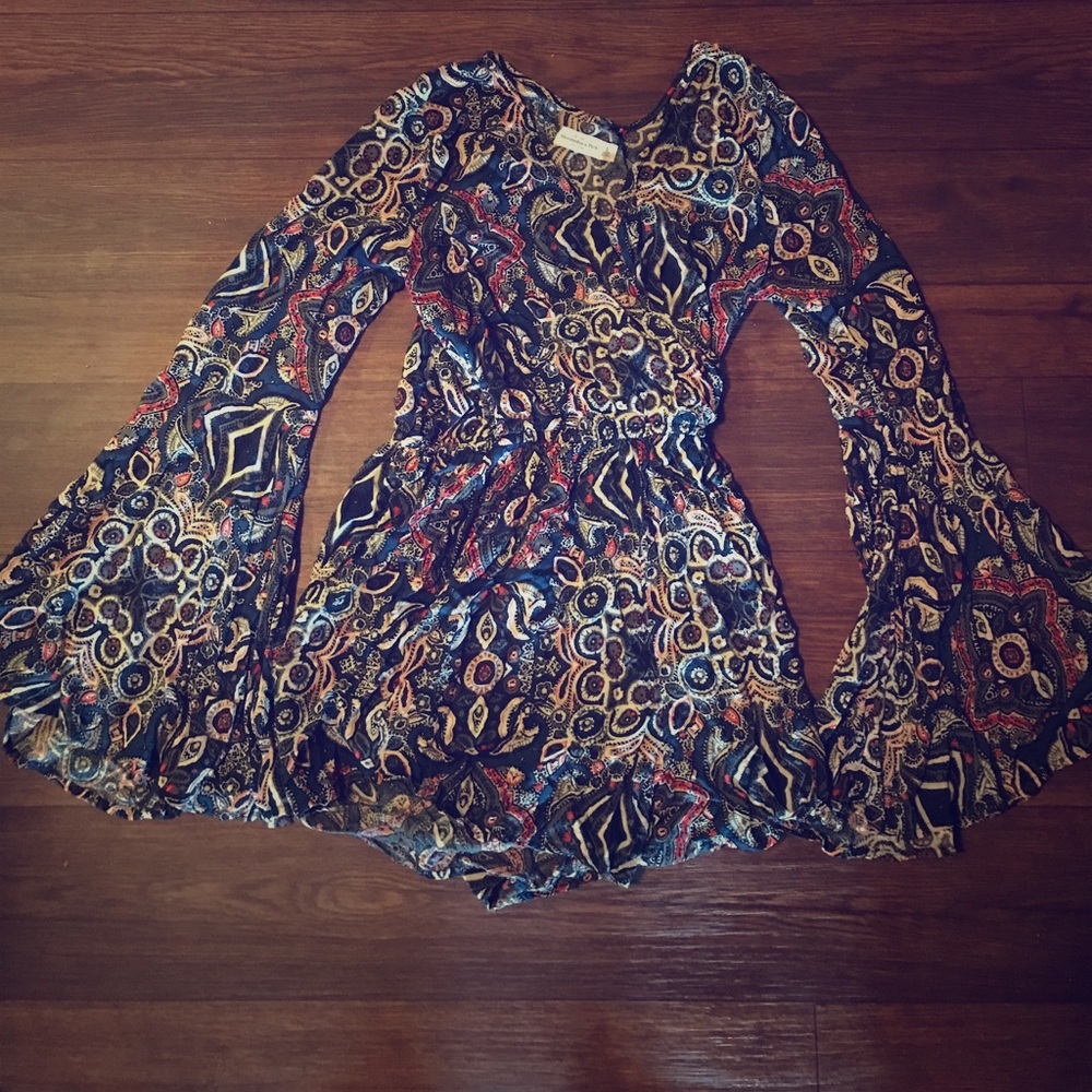Abercrombie and Fitch Bell Sleeve Romper