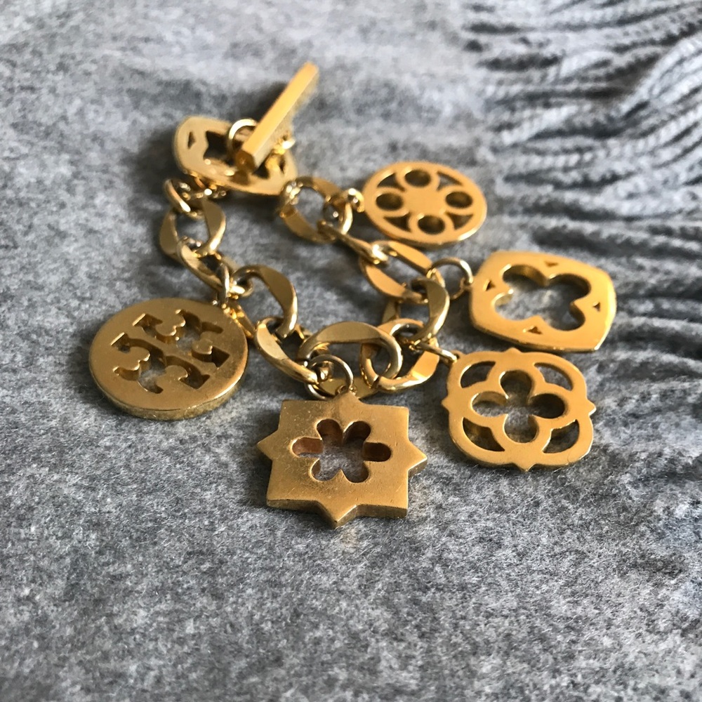 Tory Burch Geo Star Charm Bracelet