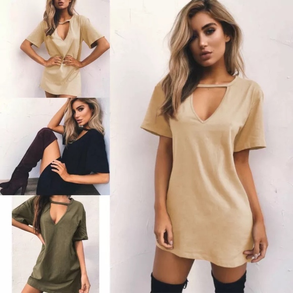 LAST TWO! Black  Tee dress! - Picture 3 of 4