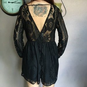 Bethany Mota long sleeve romper