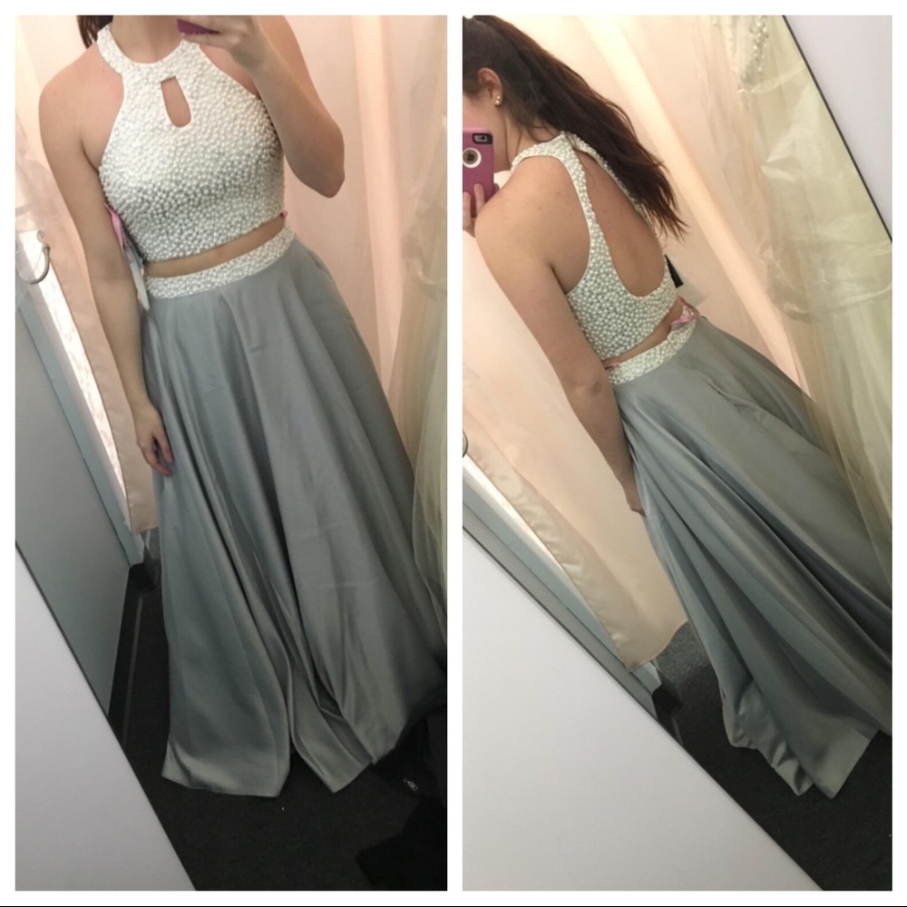Two Piece Prom Dress