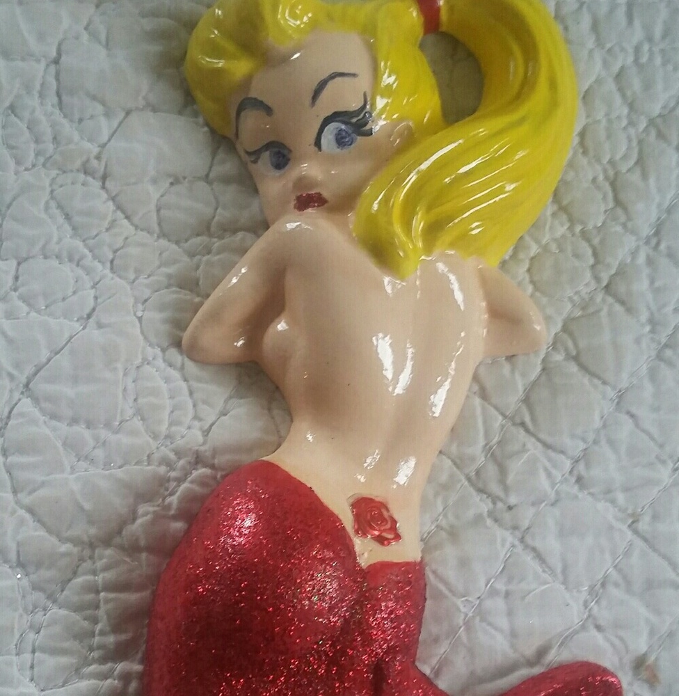 Mermaids ceramic to hang