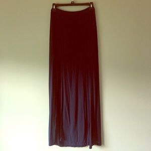 Abercrombie & Fitch Navy Maxi Skirt S