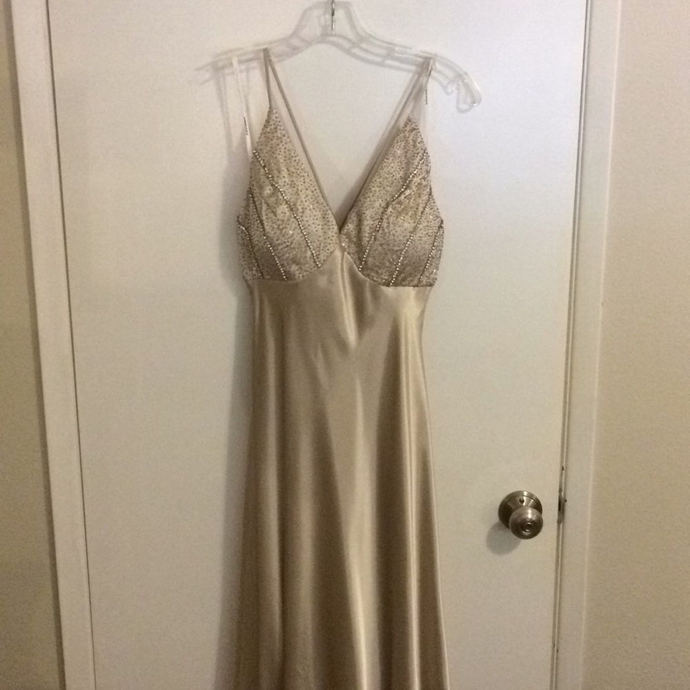 Gold PROM DRESS