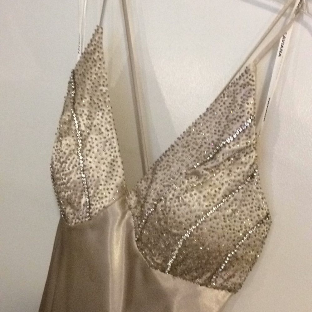 Gold PROM DRESS - Picture 7 of 8