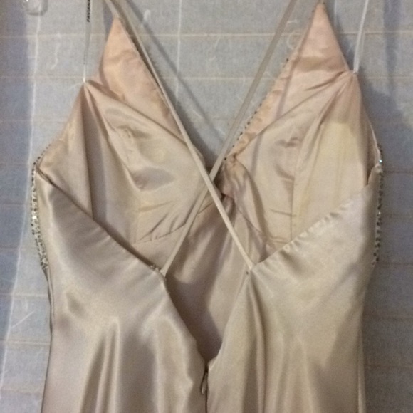 Gold PROM DRESS - Picture 4 of 8