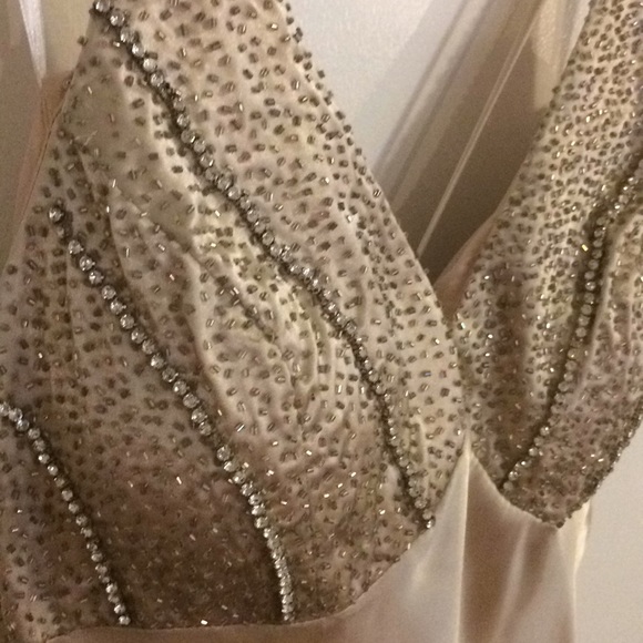 Gold PROM DRESS - Picture 5 of 8