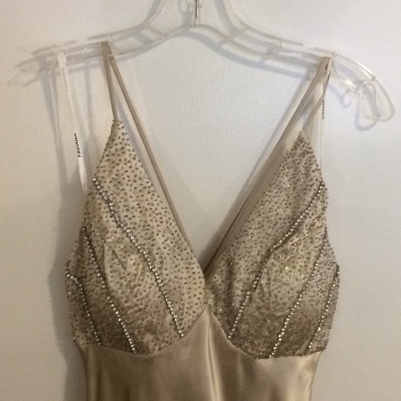 Gold PROM DRESS - Picture 6 of 8