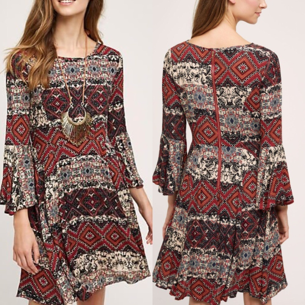 Anthropologie ima swing dress