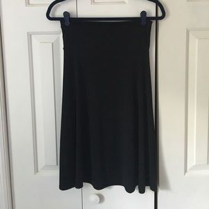 LuLaRoe BLACK Azure Skirt