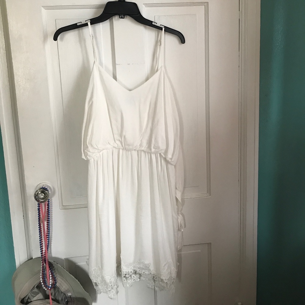 White dress