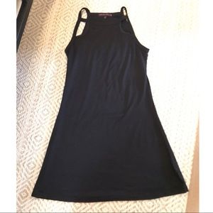 High neck tank dress