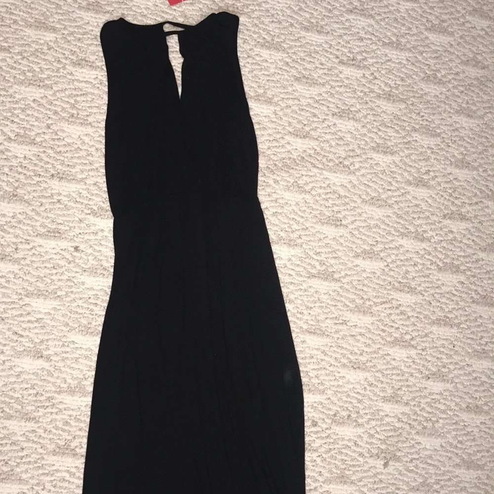 NWT elegant black maxi