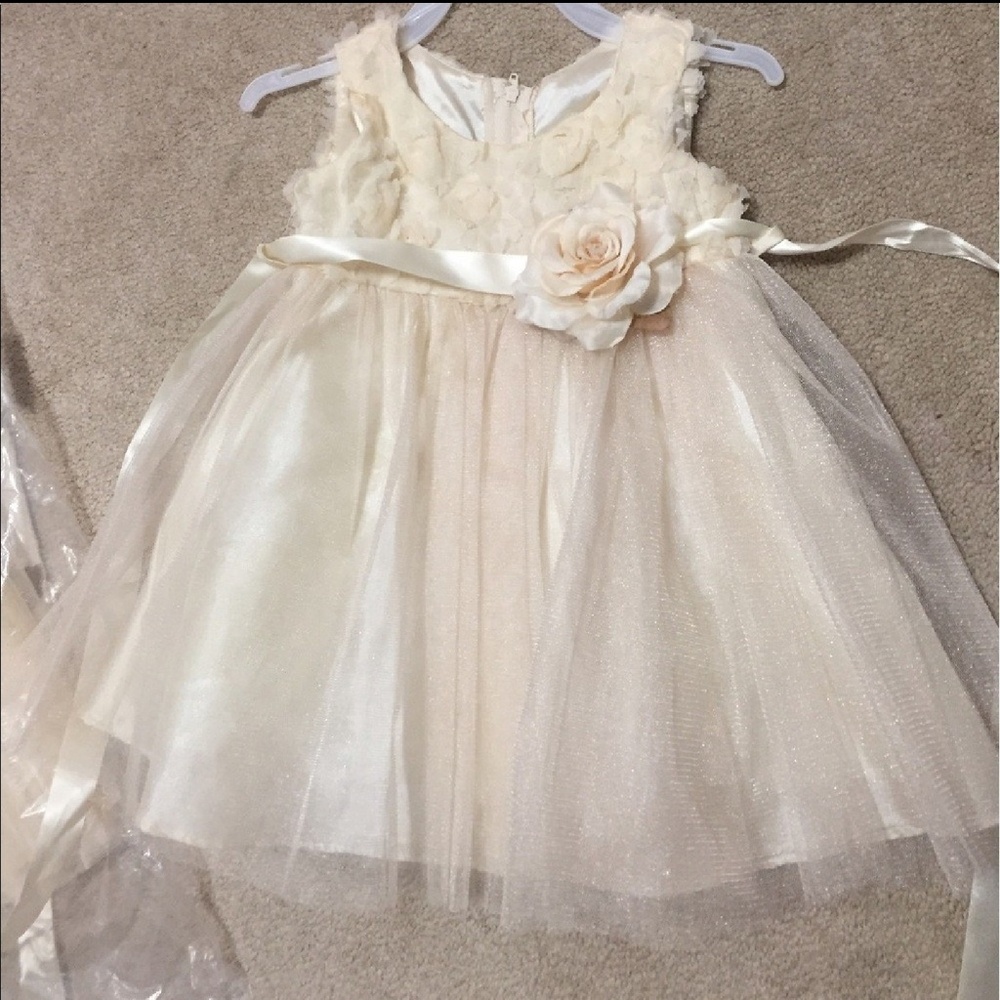 Flower girl dress 2t