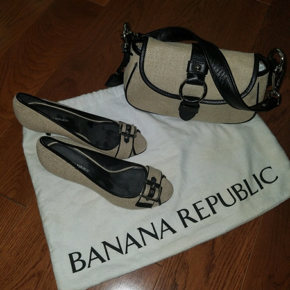 Matching heels & purse