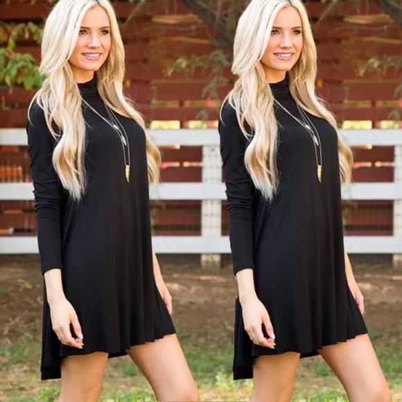 SALE! Turtle neck Dress/ Tunic - Picture 3 of 3