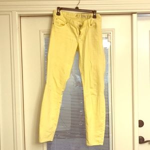 💛Express Yellow Jeggings💛