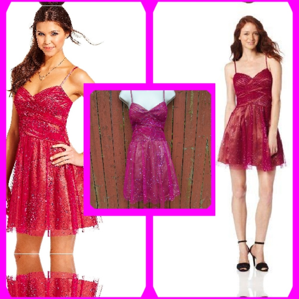 Hailey Logan Pink Prom/Wedding/Party Dress - Picture 1 of 5