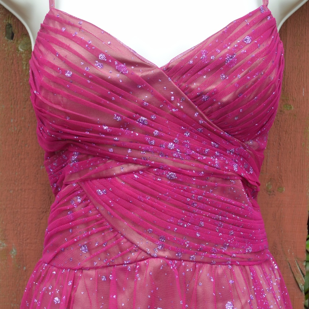 Hailey Logan Pink Prom/Wedding/Party Dress - Picture 3 of 5