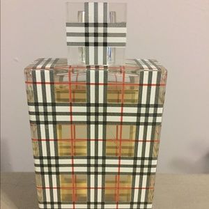 Burberry Brit perfume 3.3 fl oz. 90% left