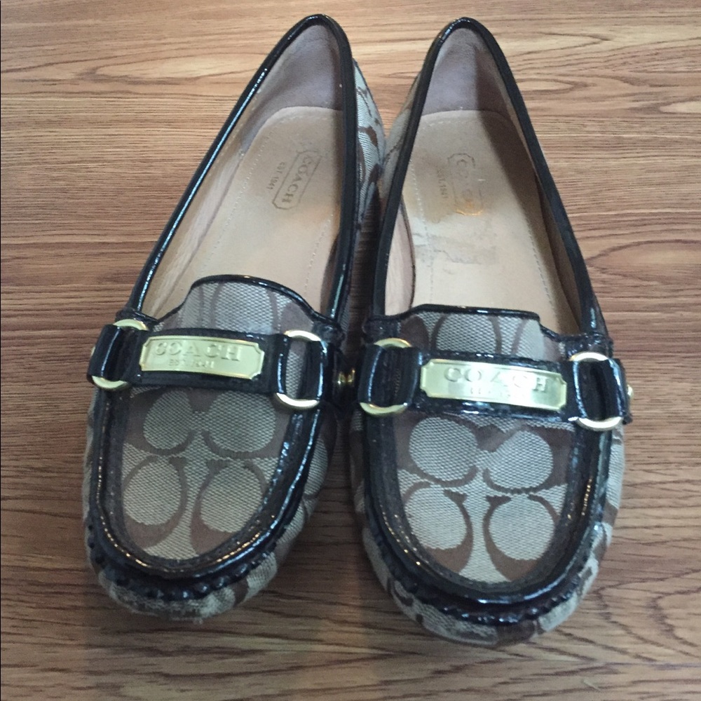 COACH Brown Flats