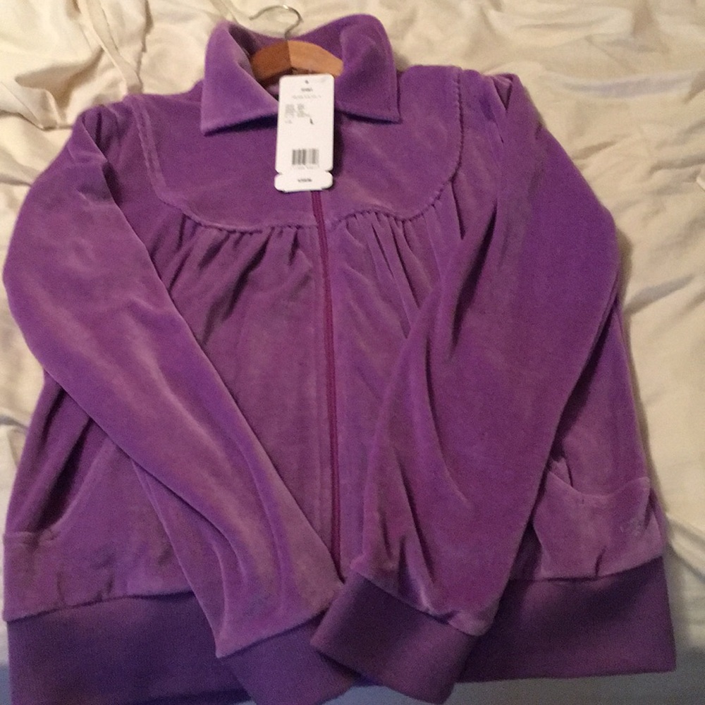 Escada Sport velour jacket NWT
