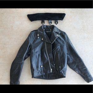 100% genuine leather jacket