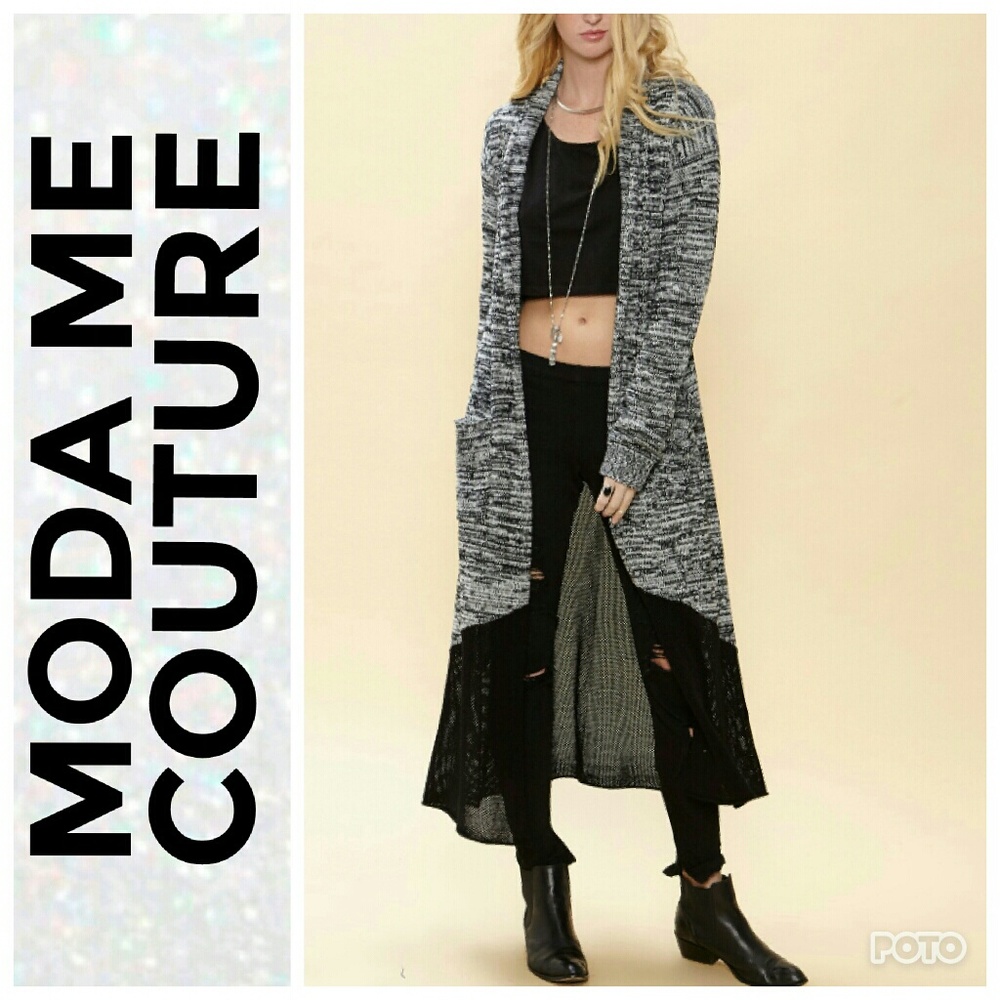 ❤LAST  1❤SLOANE ROUGE OPEN FRONT CARDIGAN - Picture 2 of 3