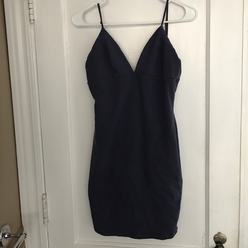 Indigo body con dress